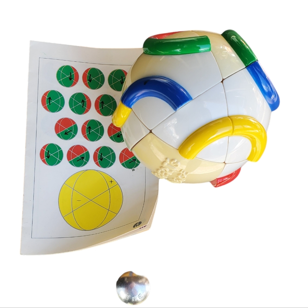 Meffert's Challenge vintage puzzle ball - Picture 2 of 5